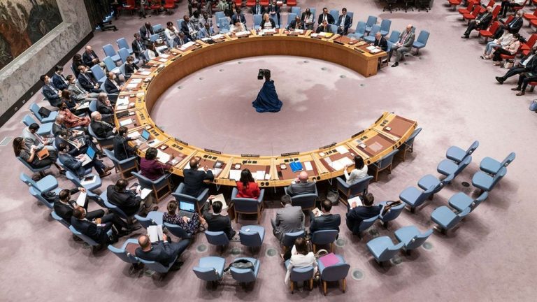 UN Security Council meeting on maintenance of international peace and security, New York, USA - 22 Aug 2022